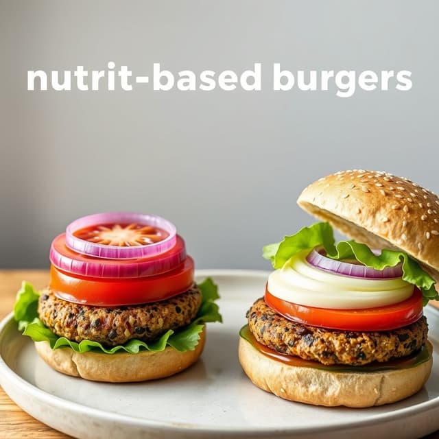 Comparison of Amy's and Dr. Praeger's plant-based burgers.