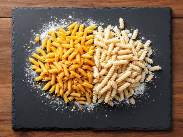 Illustrazione generata con AI: Barilla vs La Molisana: Pasta Proteica e Pura - cover